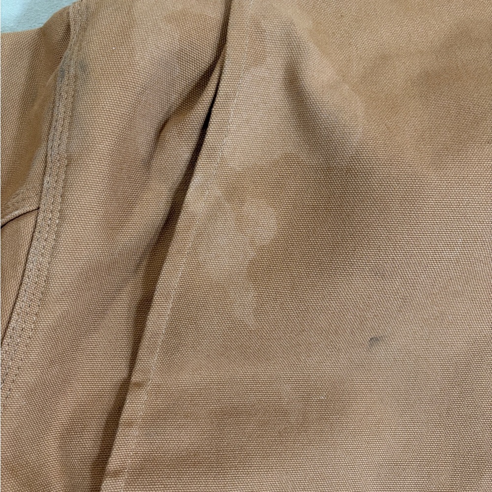 1989 Carhartt Brown Duck Blanket-Lined Chore Coat (6BLC) - Picture 7 of 16